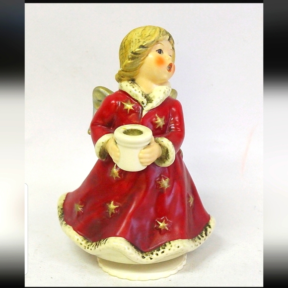 Goebel hummel angel rotating music box "silent night" transports.gov.gn